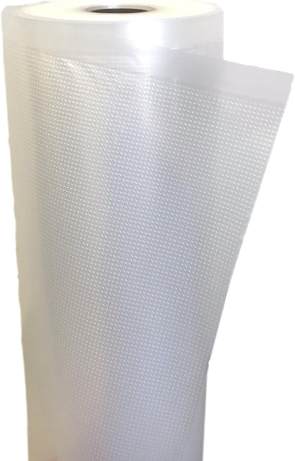 Vac Fresh Food Vacuum Sealer Rolls (8" X 50', 2 Rolls), 3.5Mil Embossed Food Storage Bags, Vacuum Seal Bags for Meal Prep, Sous Vide Bags for Cooking (100 Feet)